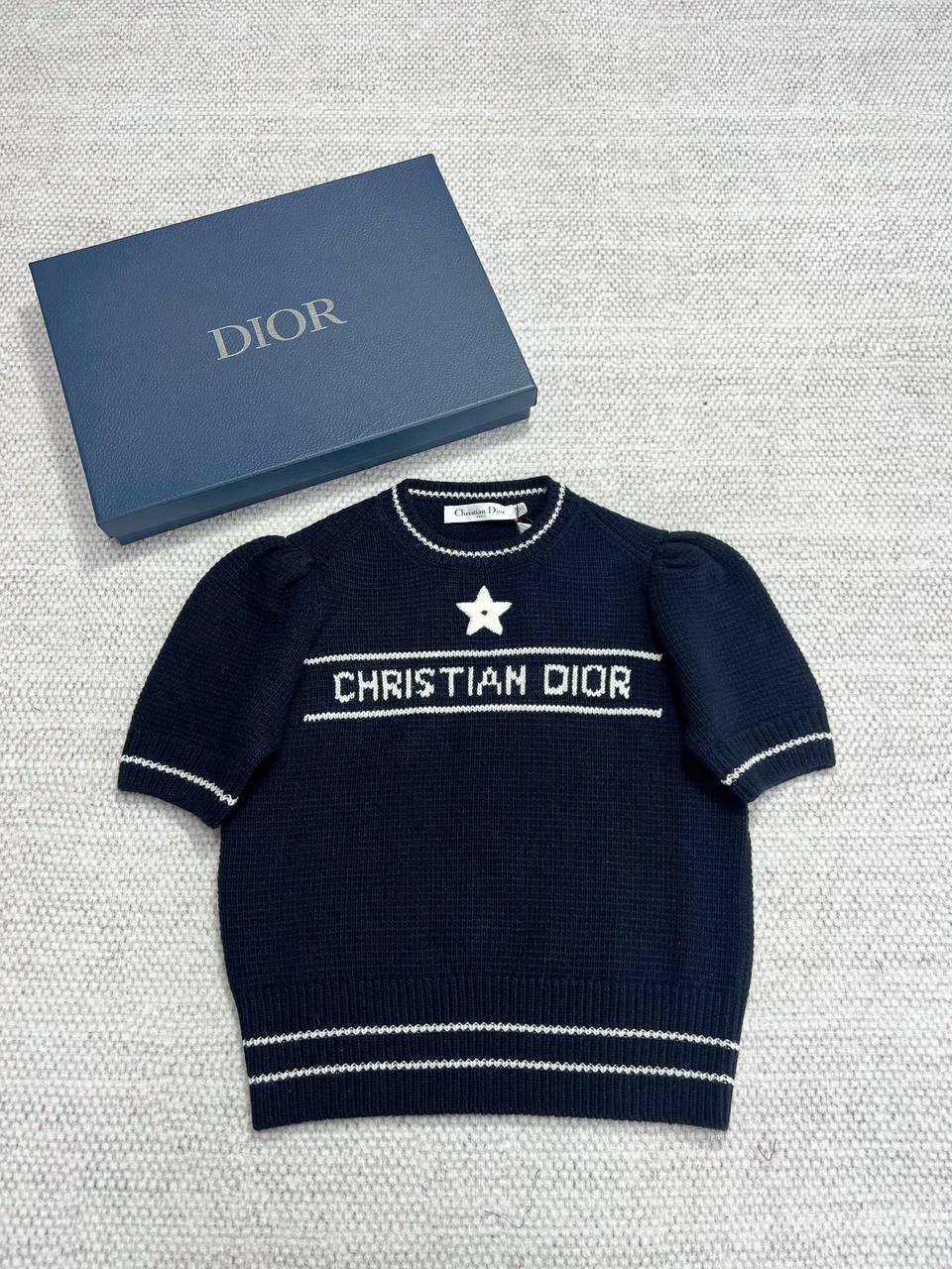 Christian Dior Kısa Kollu Kazak - Glimmer of Luxury