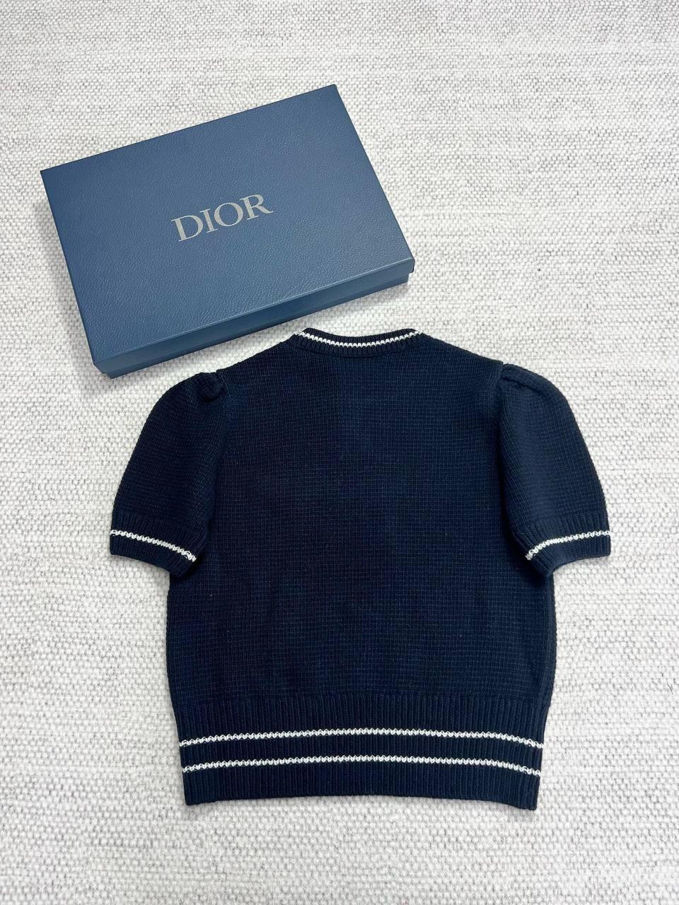 Christian Dior Kısa Kollu Kazak - Glimmer of Luxury