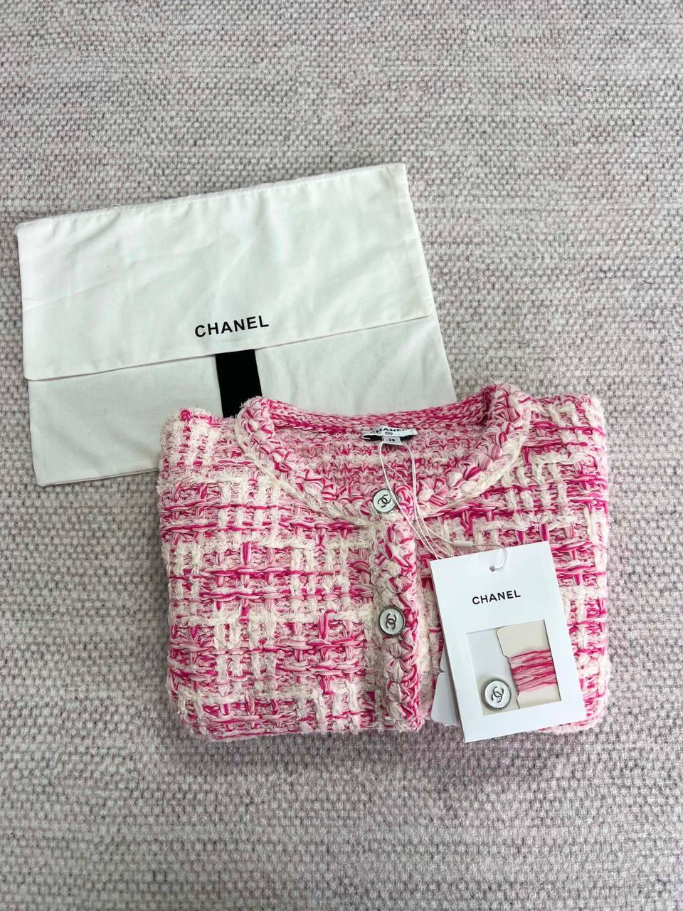 Chanel 24 Pembe Tüvit Ceket - Glimmer of Luxury