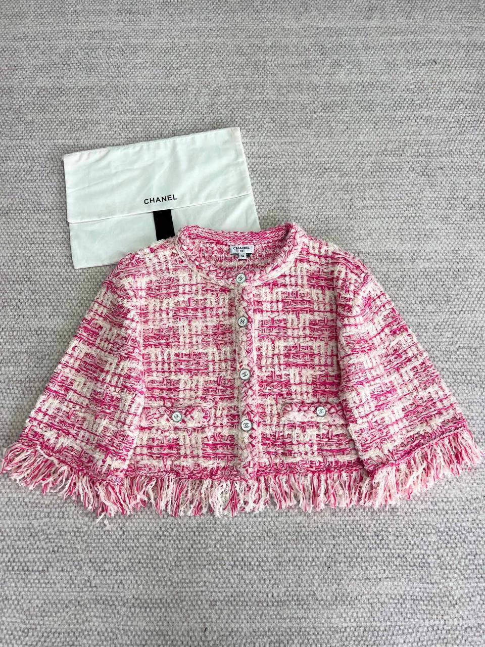 Chanel 24 Pembe Tüvit Ceket - Glimmer of Luxury