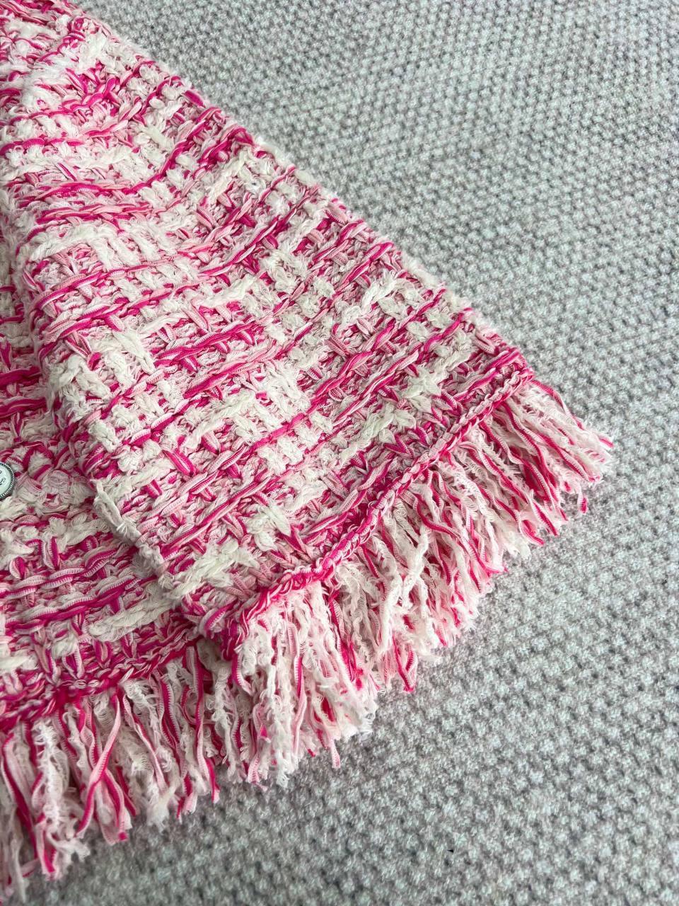 Chanel 24 Pembe Tüvit Ceket - Glimmer of Luxury