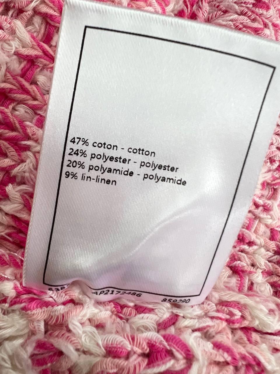 Chanel 24 Pembe Tüvit Ceket - Glimmer of Luxury