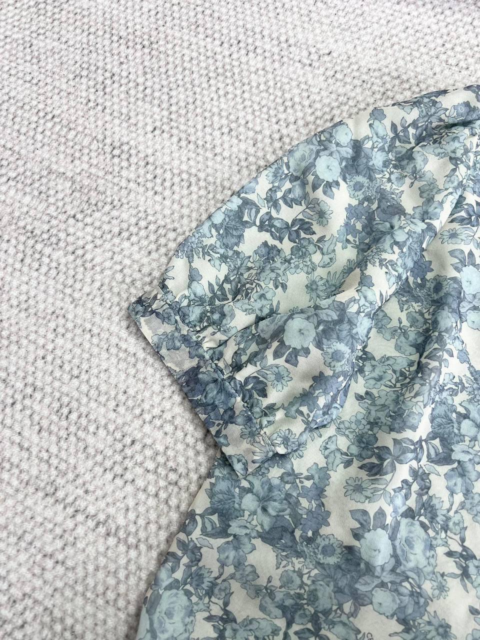 Celine Fırfır Yakalı İpek Jorjet Bluz - Glimmer of Luxury