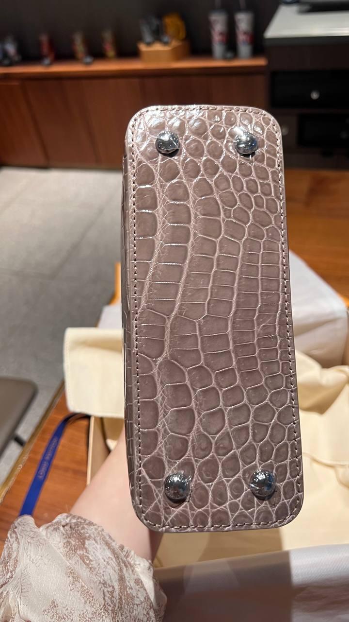 LV Capucines Timsah Derisi - Glimmer of Luxury