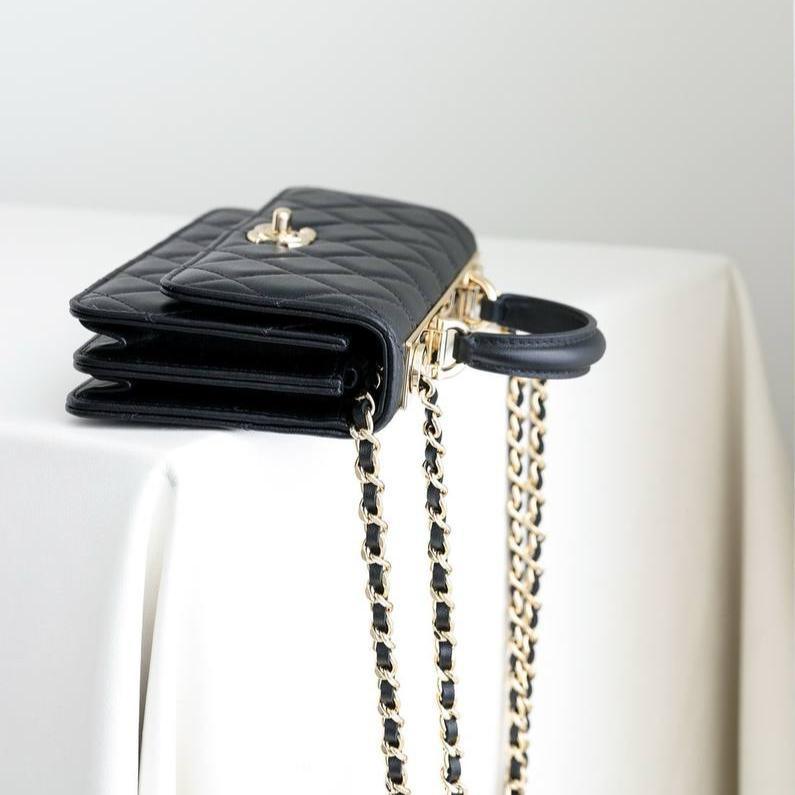 Chanel Üstten Saplı Mini Kapaklı Çanta - Glimmer of Luxury