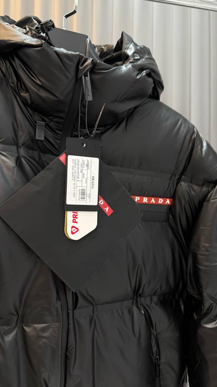 Prada Kaz Tüyü Dolgulu Erkek Montu - Glimmer of Luxury