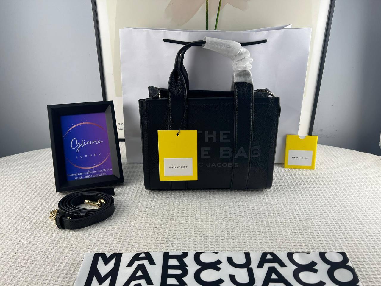 Marc Jacobs The Tote Bag Siyah - Glimmer of Luxury