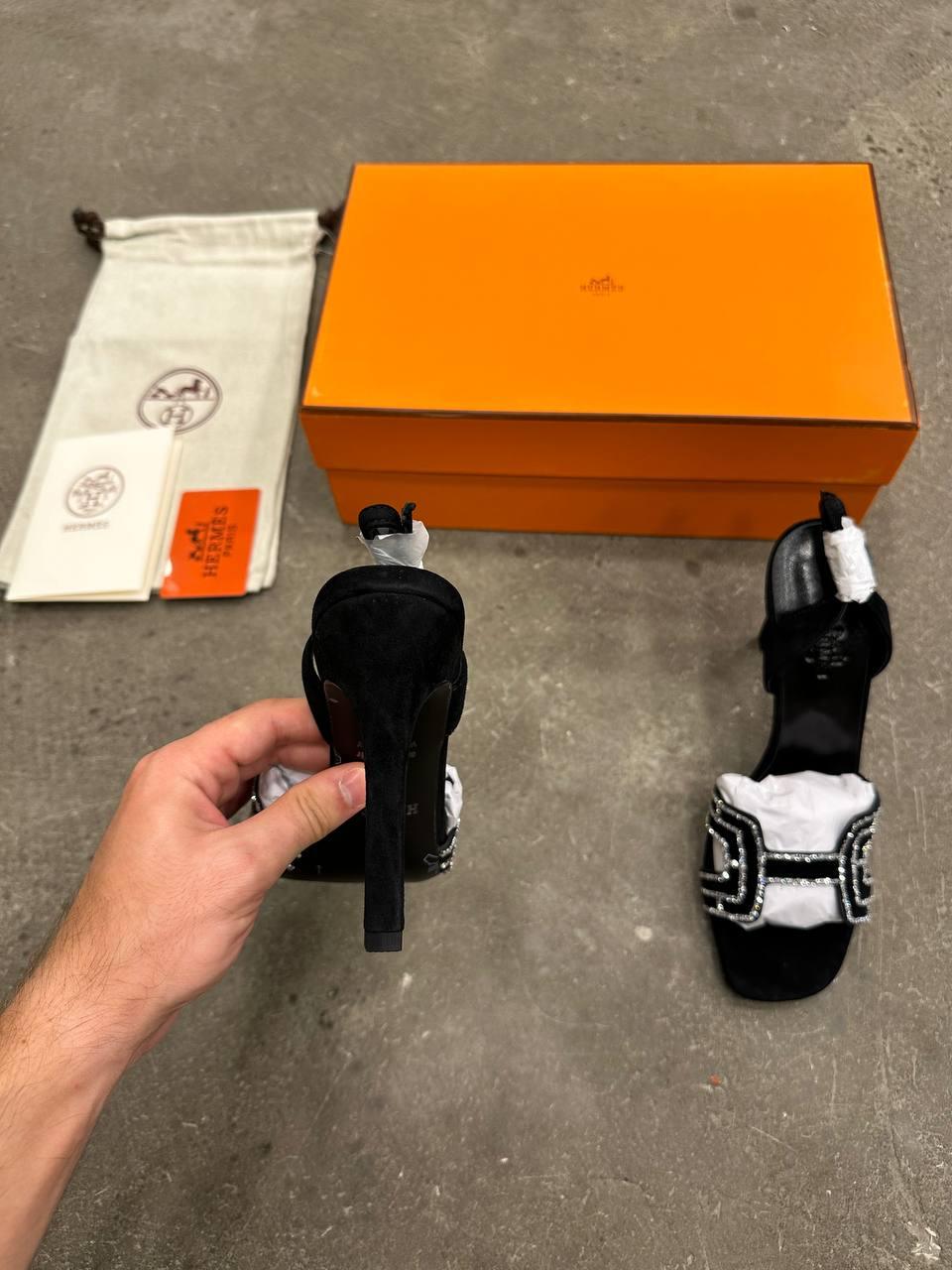 Hermes Ella 105 Sandal - Glimmer of Luxury