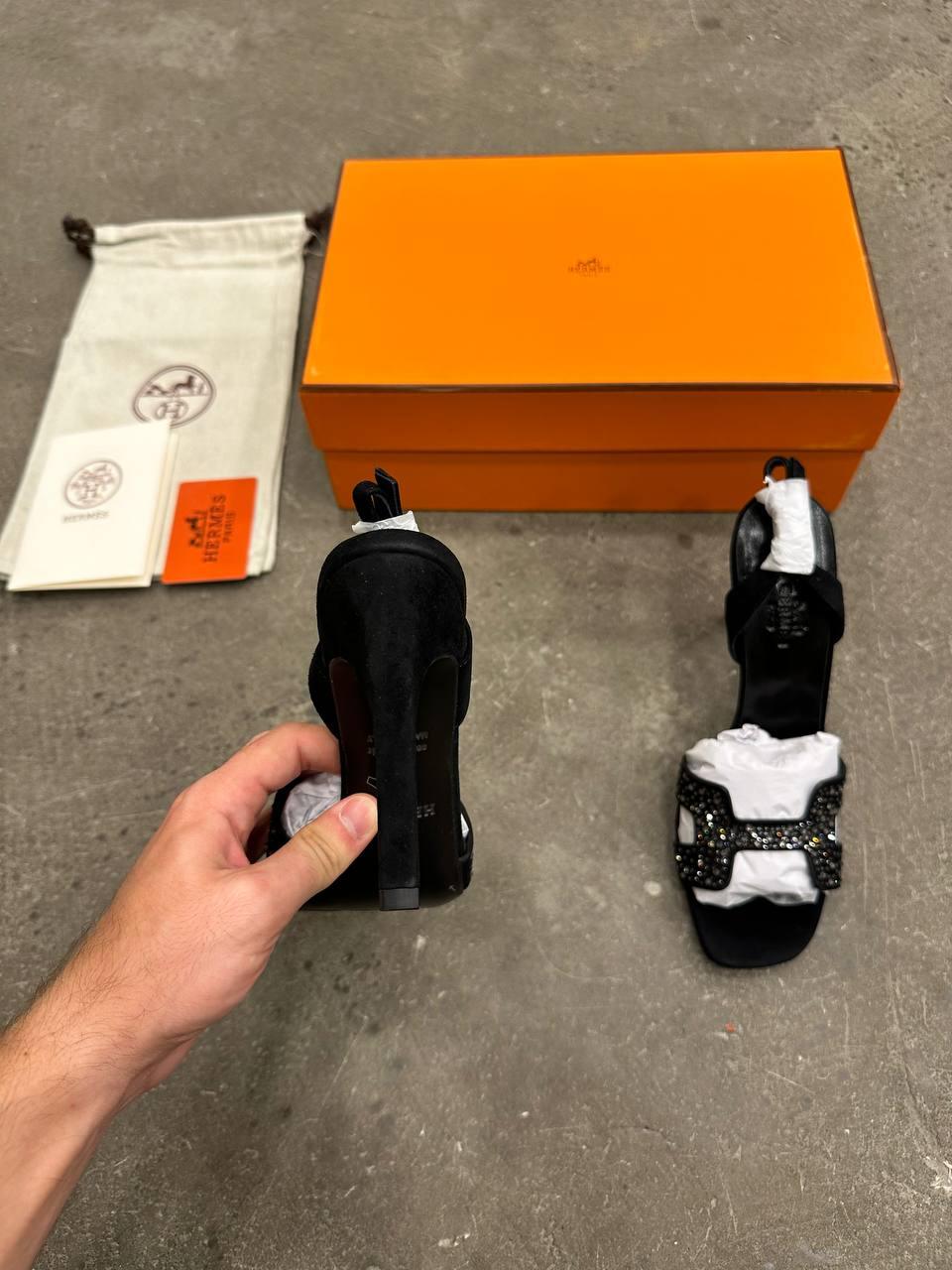 Hermes Ella 105 Sandal - Glimmer of Luxury