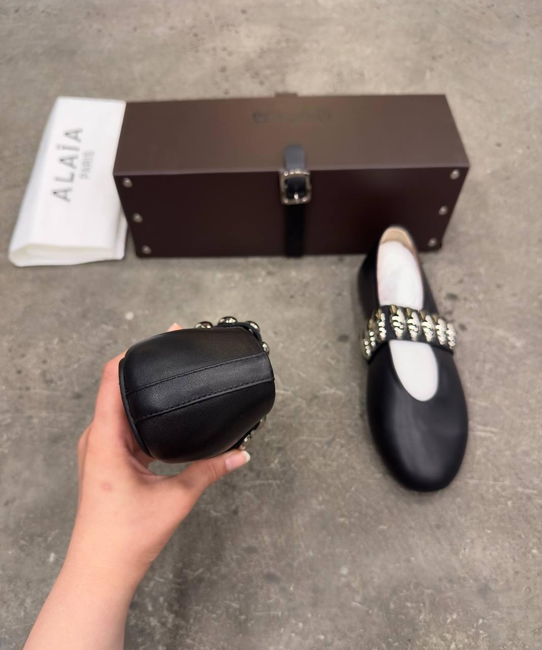 Alaia Ballet Flats Tribale Dana Derisi - Glimmer of Luxury