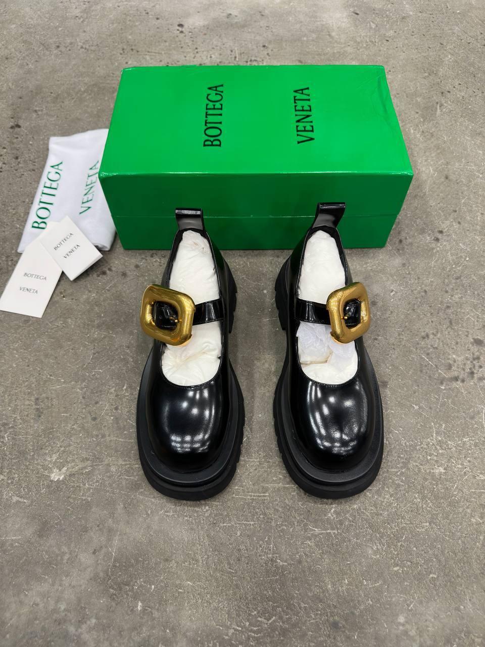 Bottega Veneta Lug Marry Jane Ayakkabı - Glimmer of Luxury