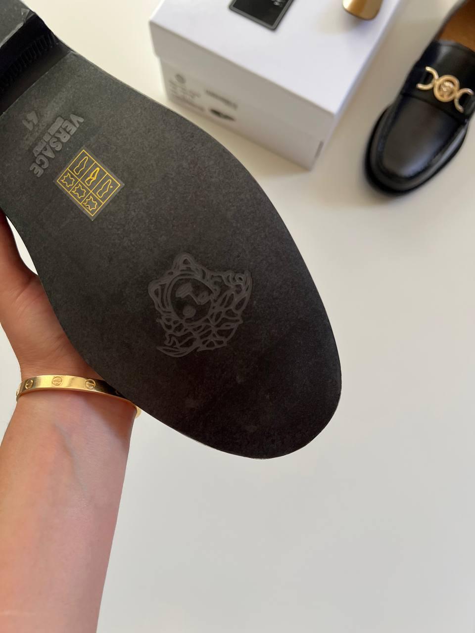 Versace Medusa '95 Erkek Deri Loafer - Glimmer of Luxury