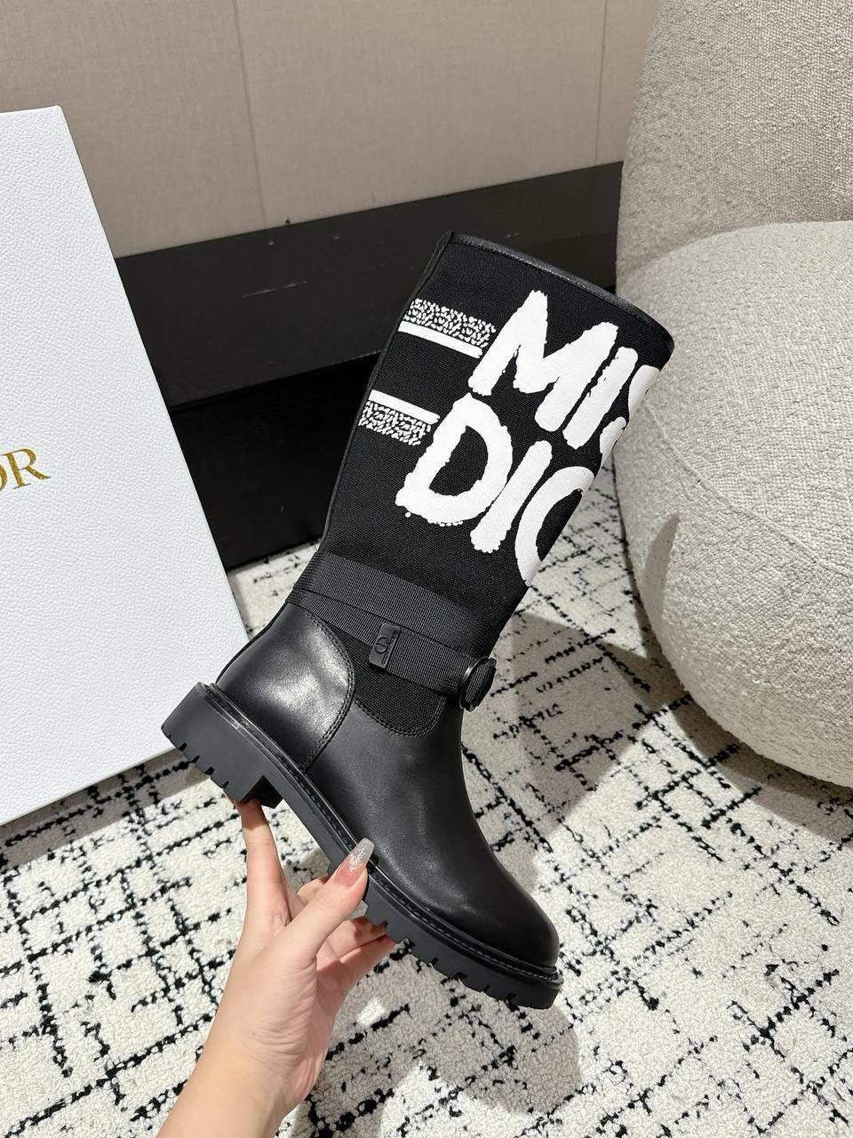 Christian Dior D - Major Siyah Bot - Glimmer of Luxury