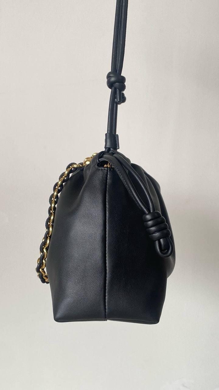 Loewe Mini Flamenco Siyah Kadın Deri Çanta - Glimmer of Luxury