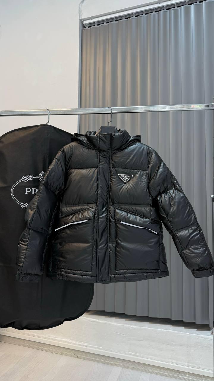 Prada Kaz Tüyü Dolgulu Erkek Montu - Glimmer of Luxury