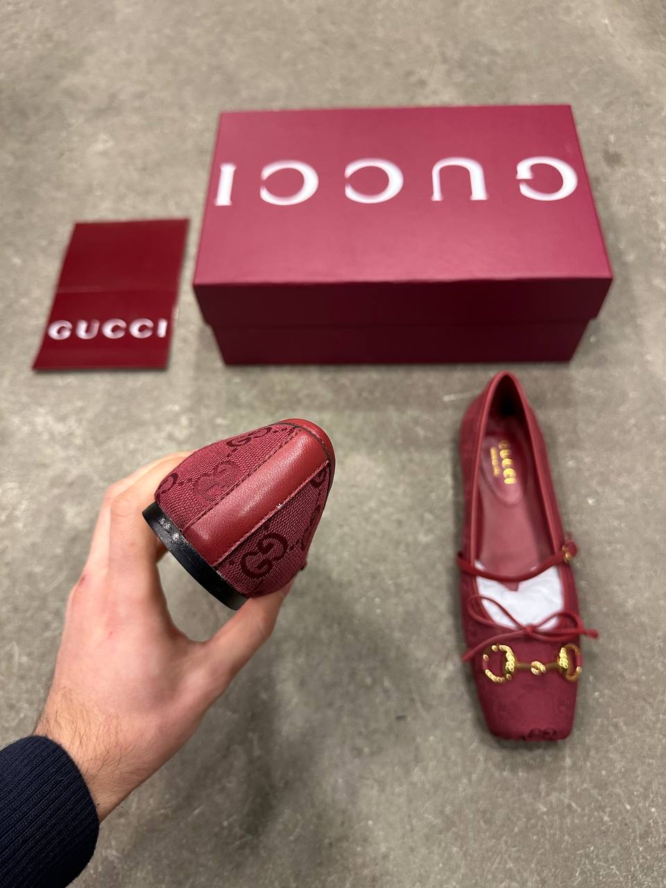 Gucci Horsebit Bale Düz Ayakkabı - Glimmer of Luxury