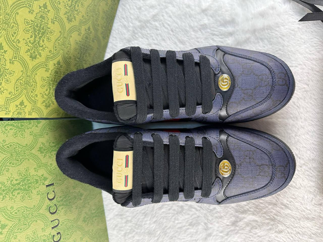 Gucci Erkekler Screener Spor Ayakkabı - Glimmer of Luxury