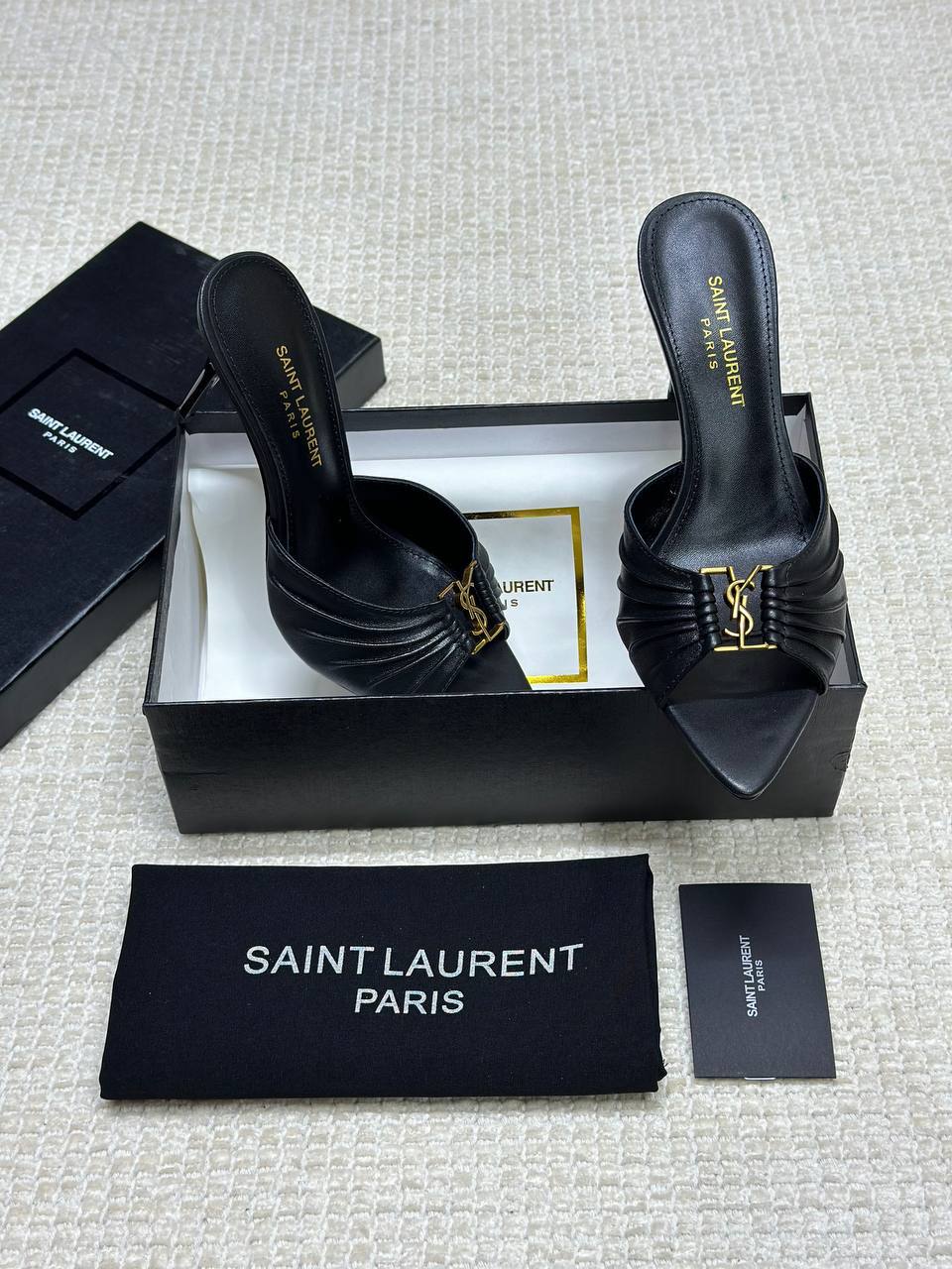 Saint Laurent Babylone Slippers