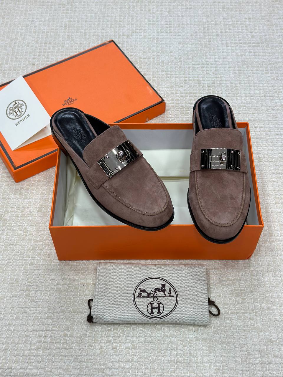 Hermes Iota Slippers