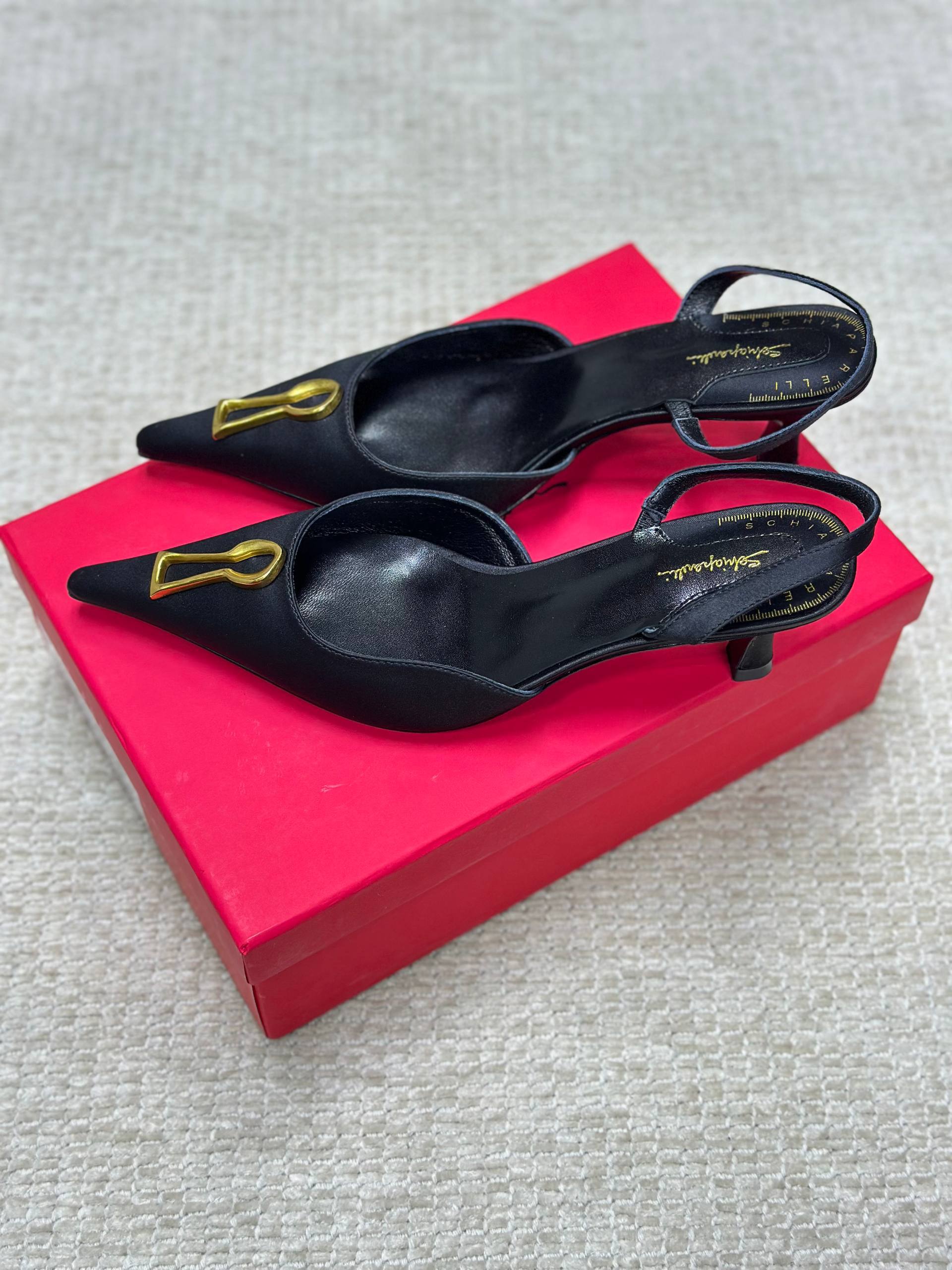 Schiaparelli Keyhole Heels