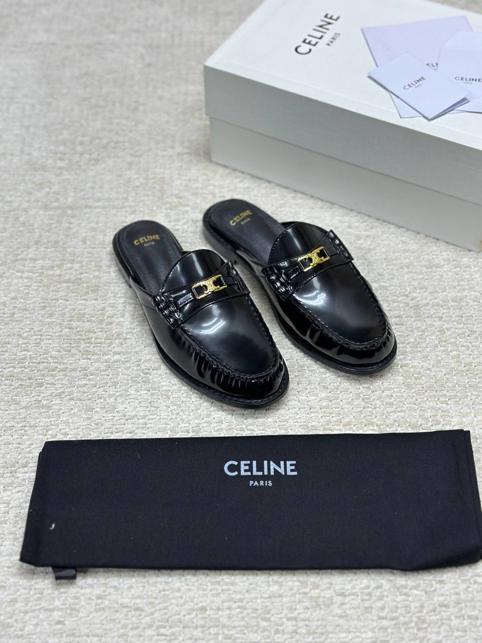 CELINE LUCO MULE LOAFER