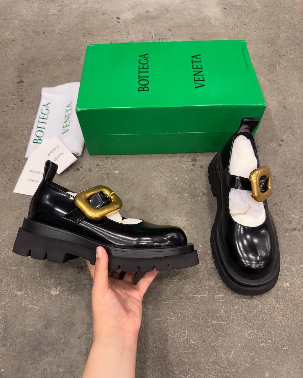 Bottega Veneta Lug Marry Jane Ayakkabı - Glimmer of Luxury