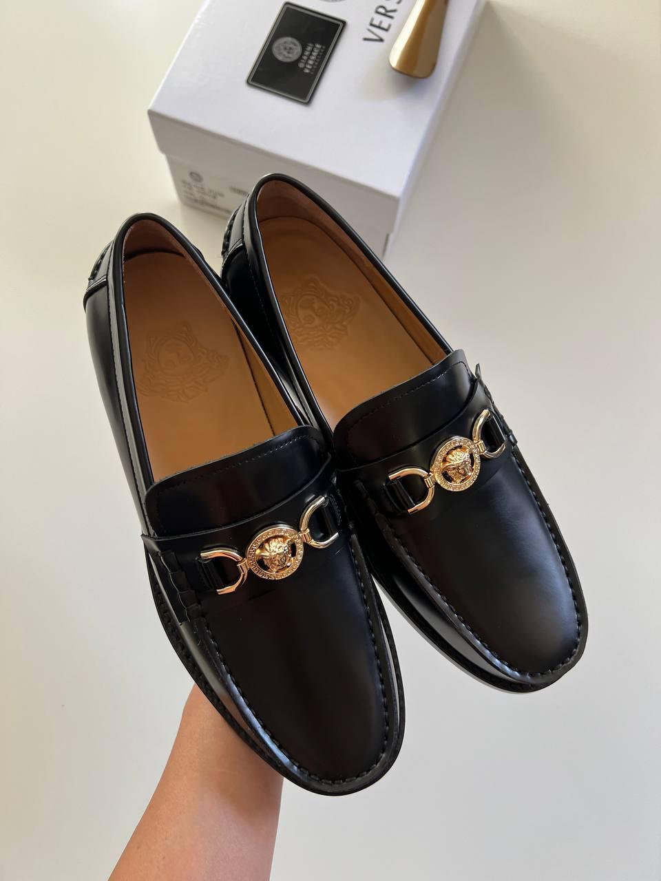Versace Medusa '95 Erkek Deri Loafer - Glimmer of Luxury