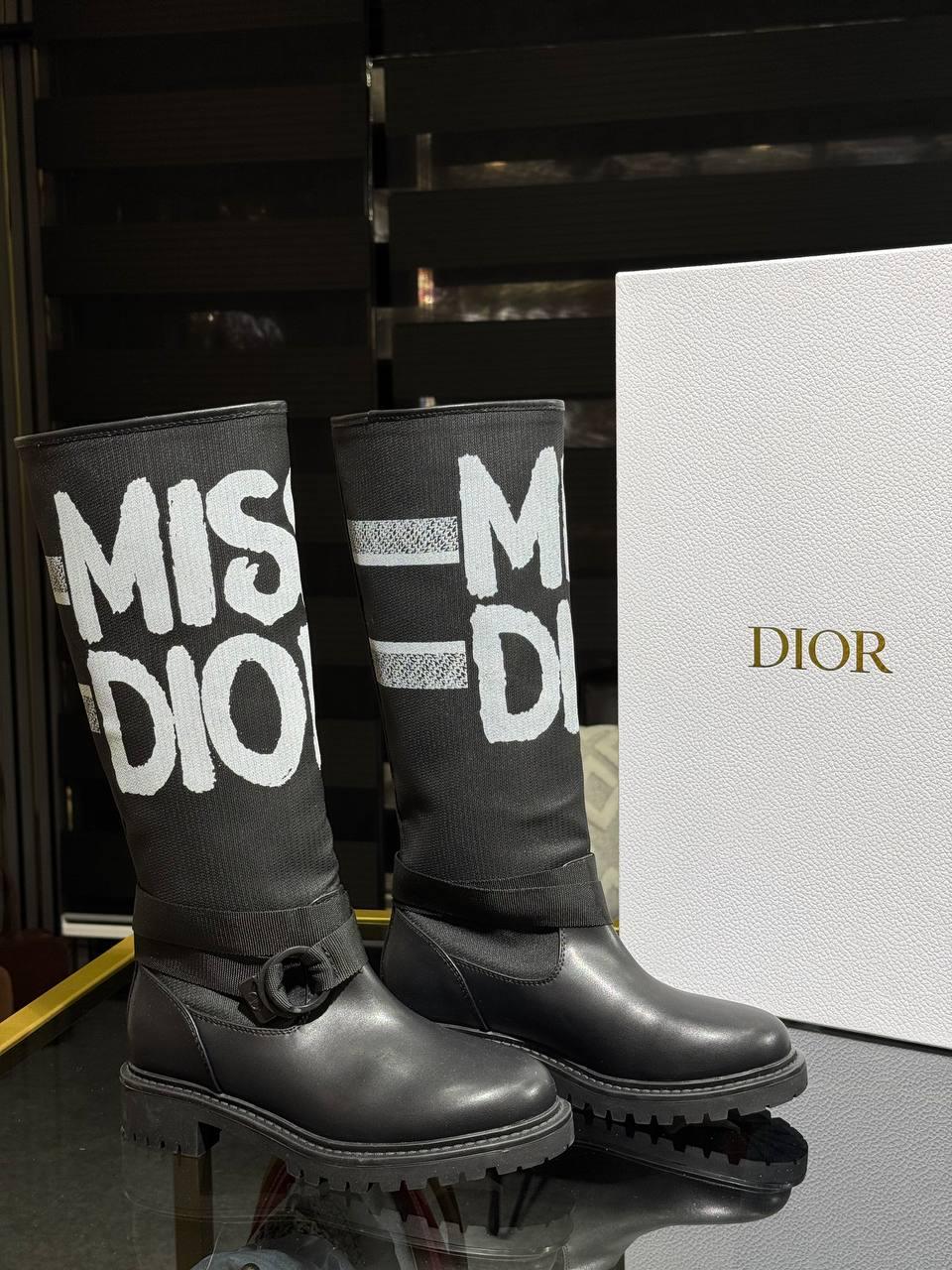 Christian Dior D - Major Siyah Bot - Glimmer of Luxury