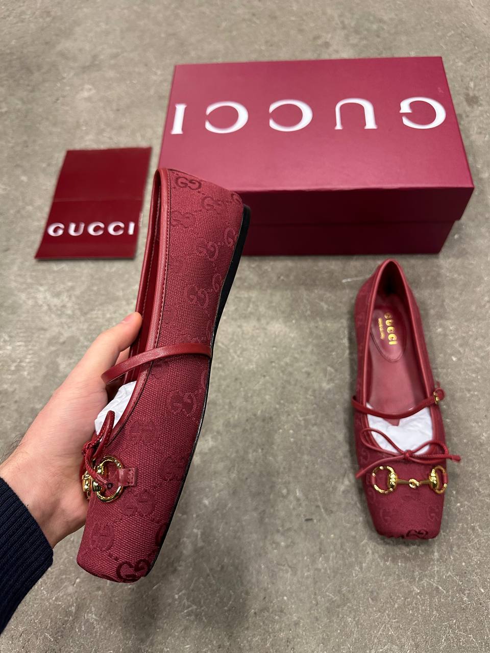 Gucci Horsebit Bale Düz Ayakkabı - Glimmer of Luxury