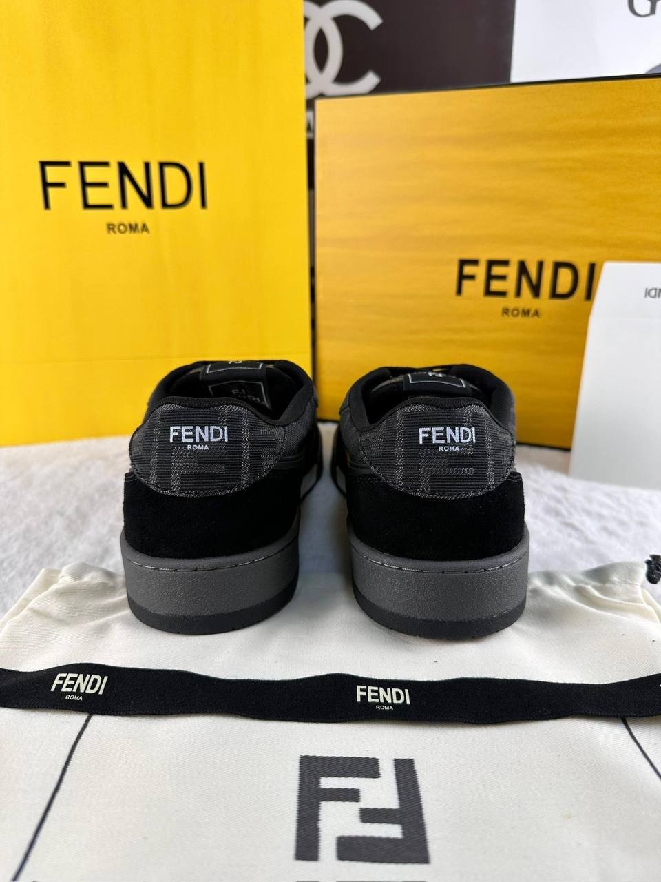 Fendi FF Erkek Match Sneaker - Glimmer of Luxury