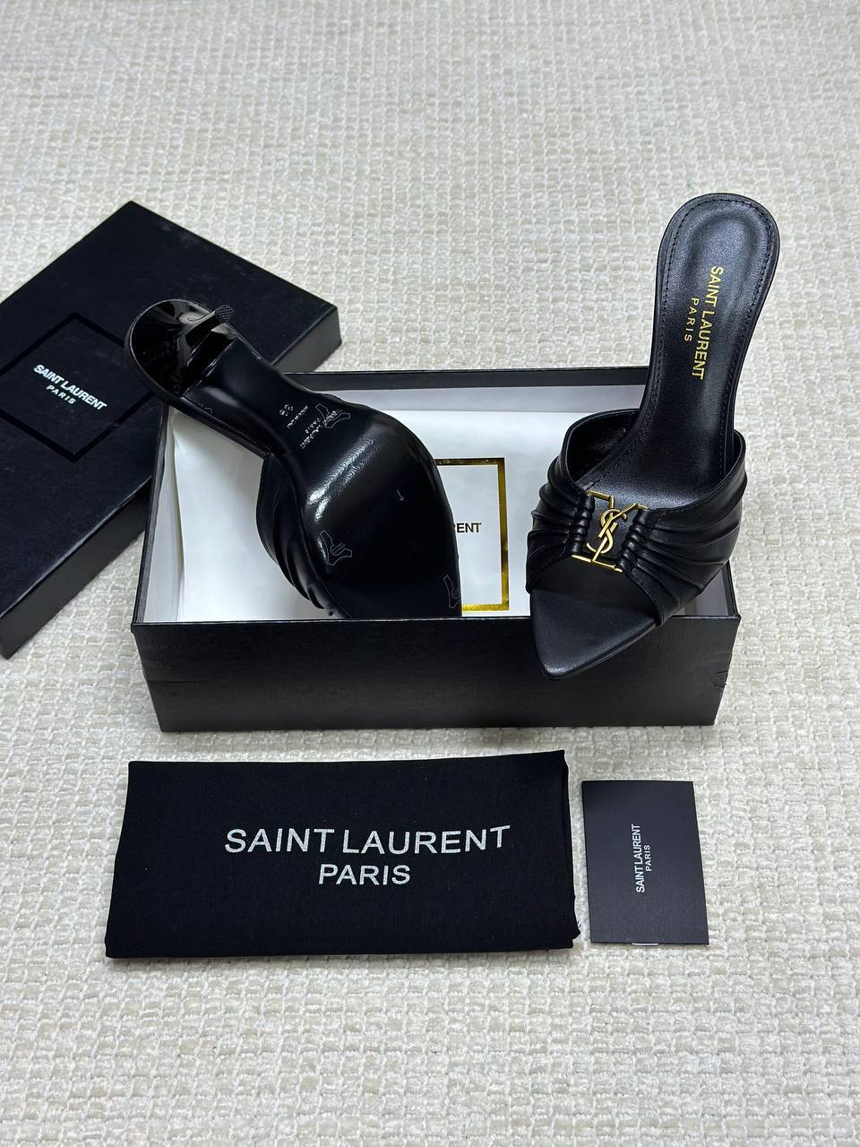 Saint Laurent Babylone Slippers