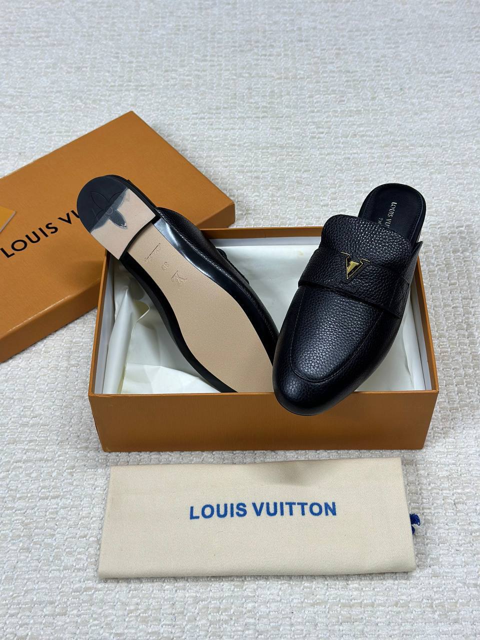 LV Mare Open Back Loafer
