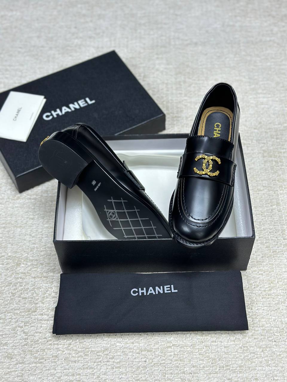 Chanel 24S New Double C Buckle Mary Jane Loafer