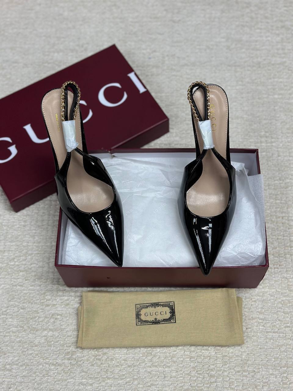 Gucci Signoria Strappy Shoes