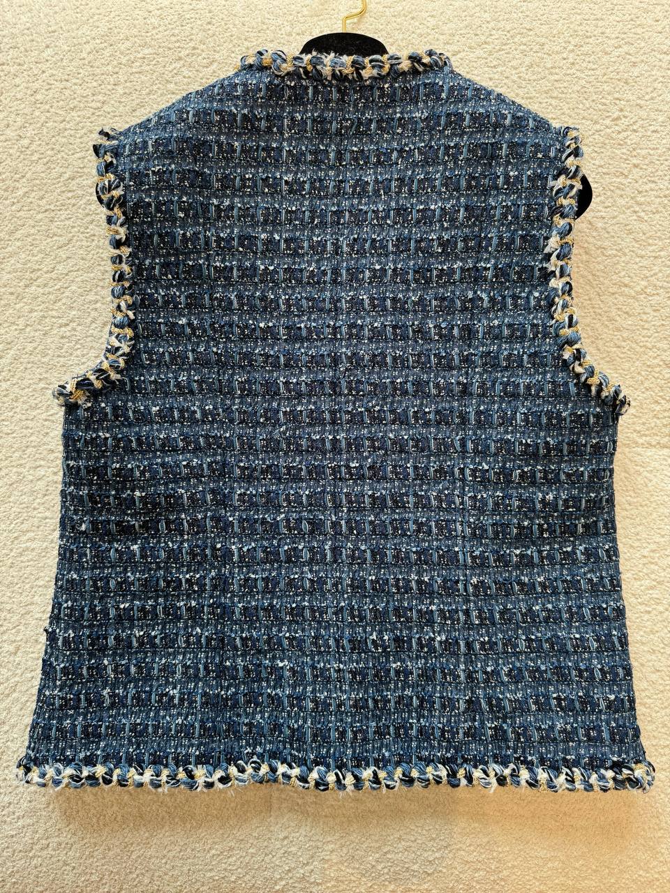 Chanel 25 Fall Linen Lace Vest