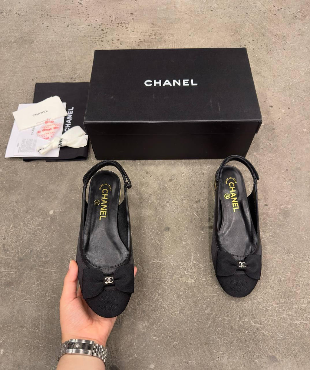 Chanel Slingbacks - Glimmer of Luxury