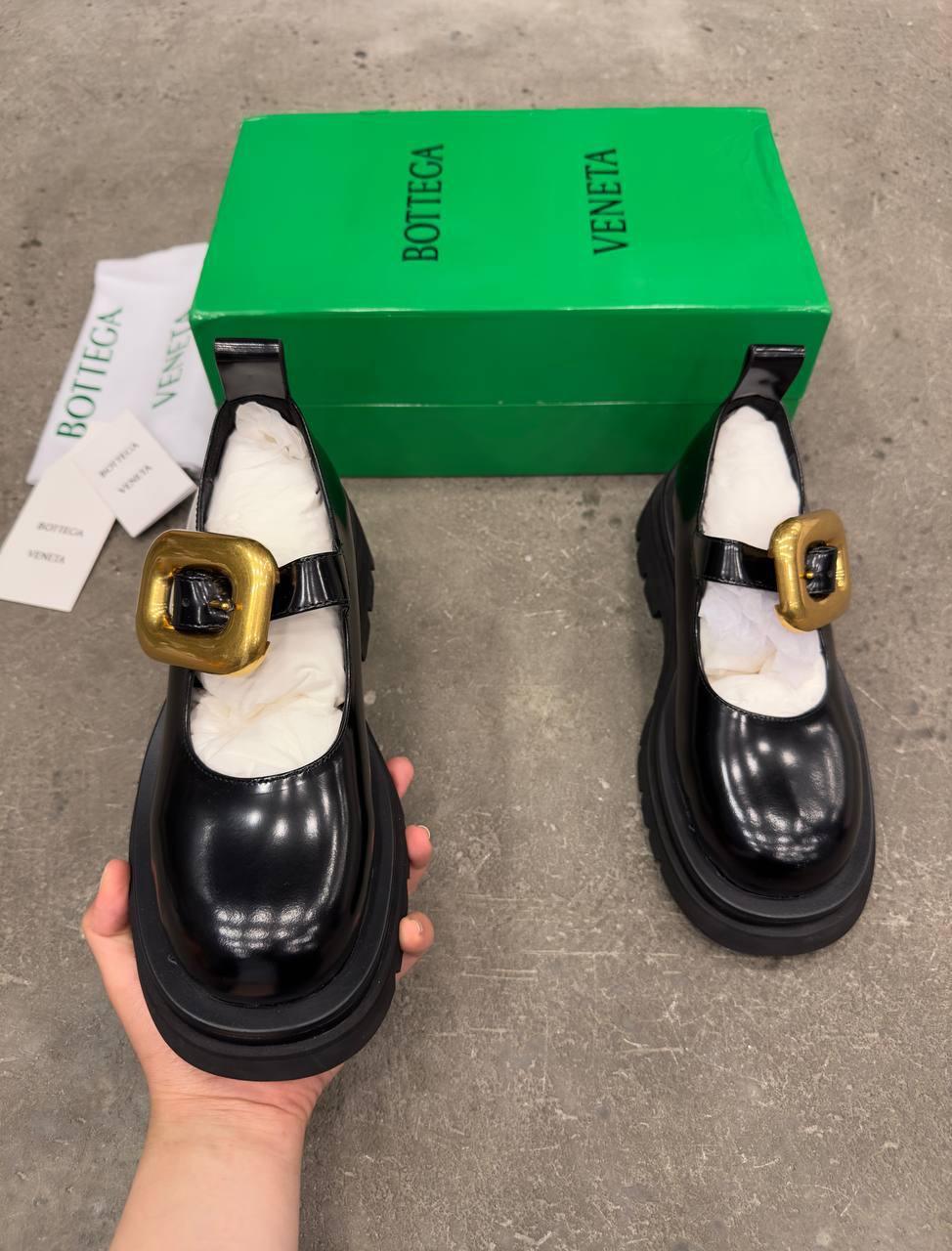 Bottega Veneta Lug Marry Jane Ayakkabı - Glimmer of Luxury