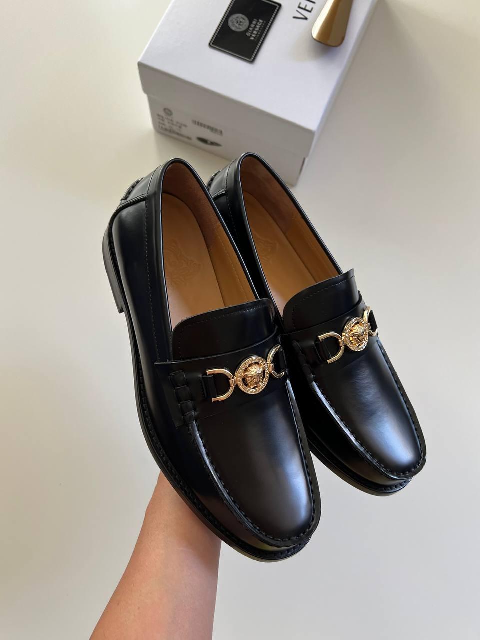 Versace Medusa '95 Erkek Deri Loafer - Glimmer of Luxury