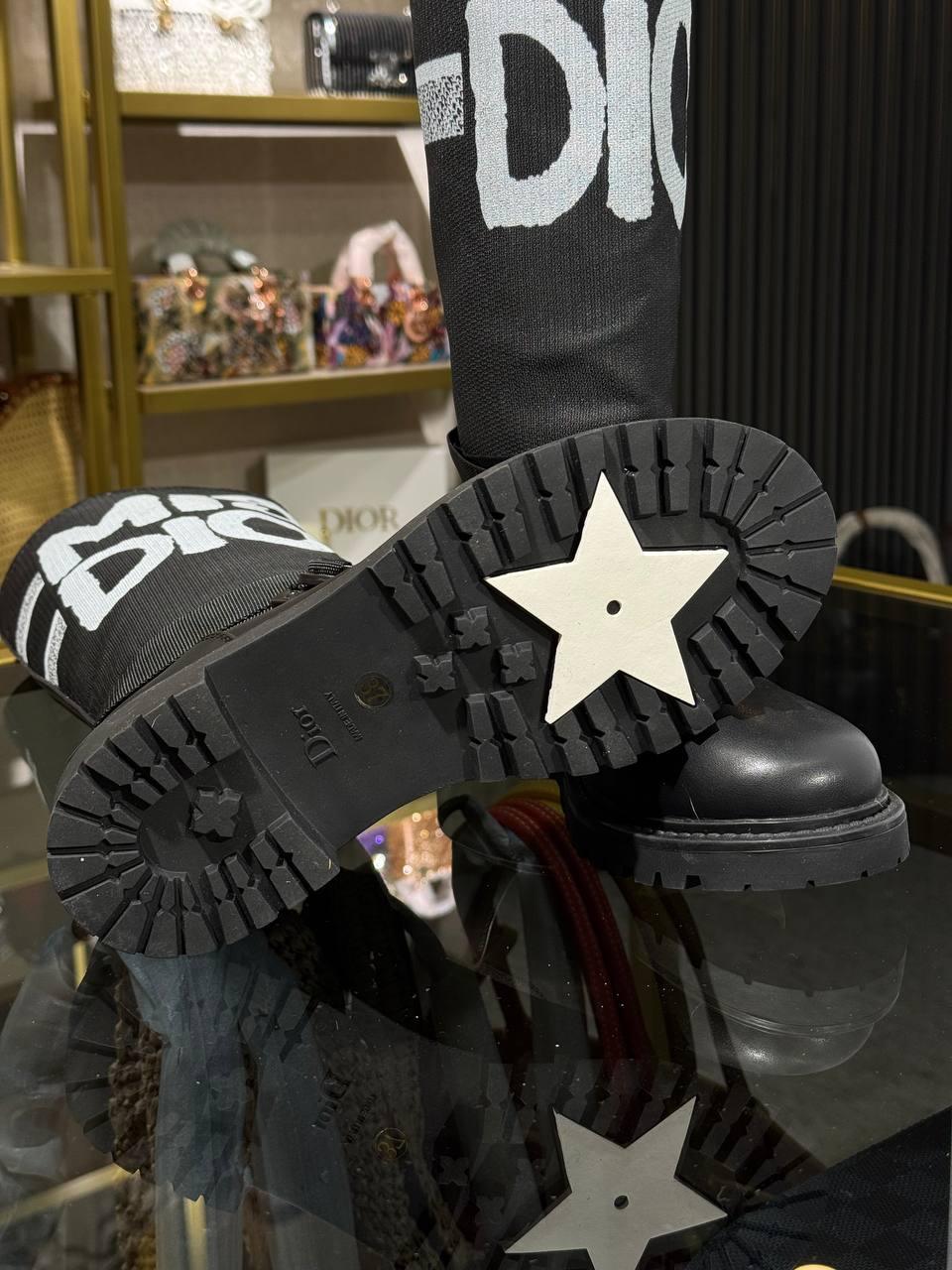 Christian Dior D - Major Siyah Bot - Glimmer of Luxury