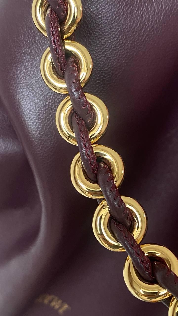 Loewe Mini Flamenco Bordo Kadın Deri Çanta - Glimmer of Luxury