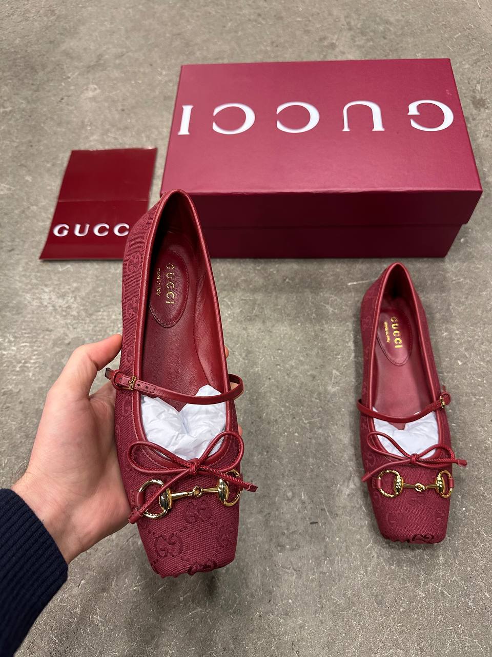 Gucci Horsebit Bale Düz Ayakkabı - Glimmer of Luxury