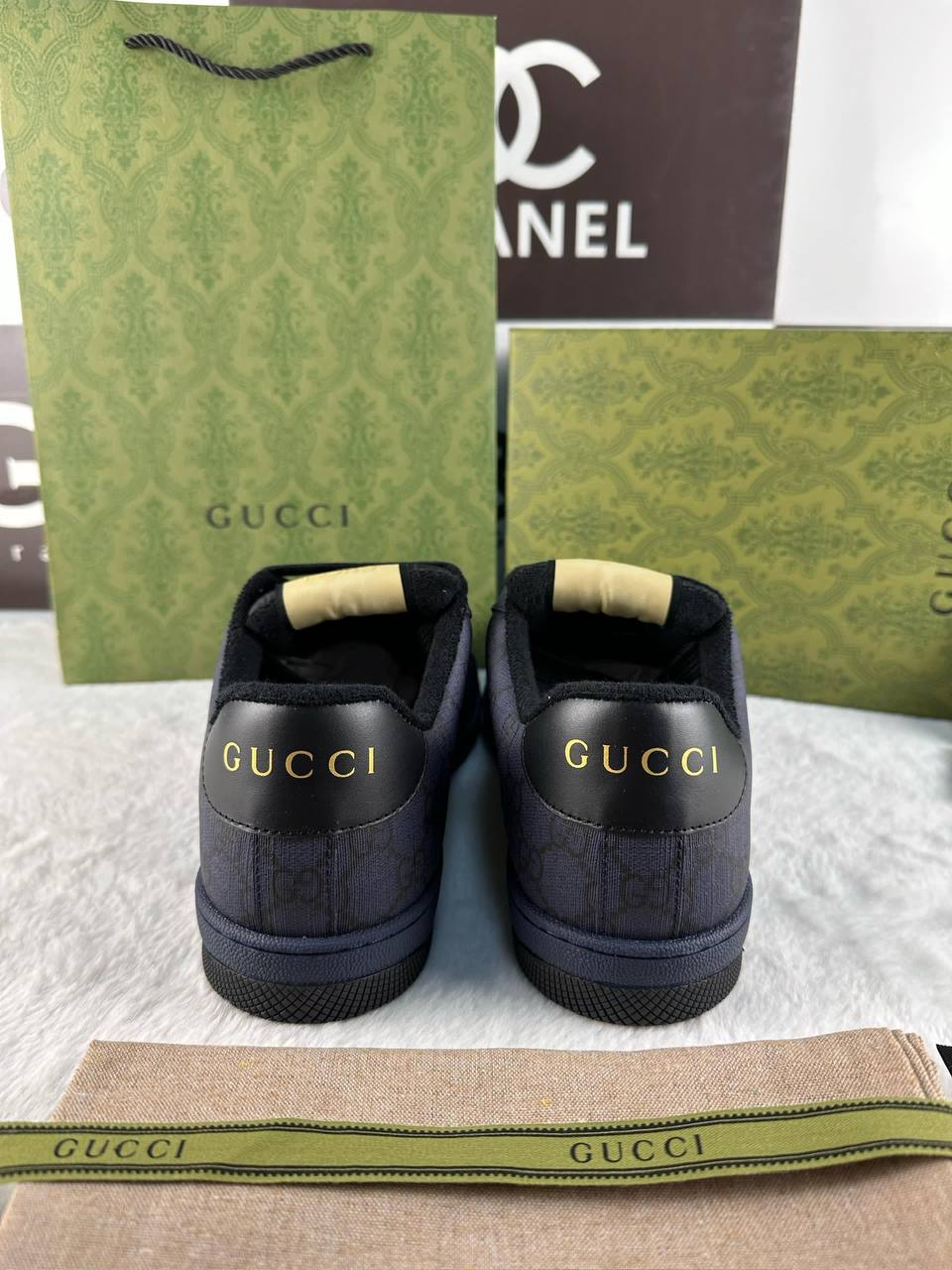 Gucci Erkekler Screener Spor Ayakkabı - Glimmer of Luxury