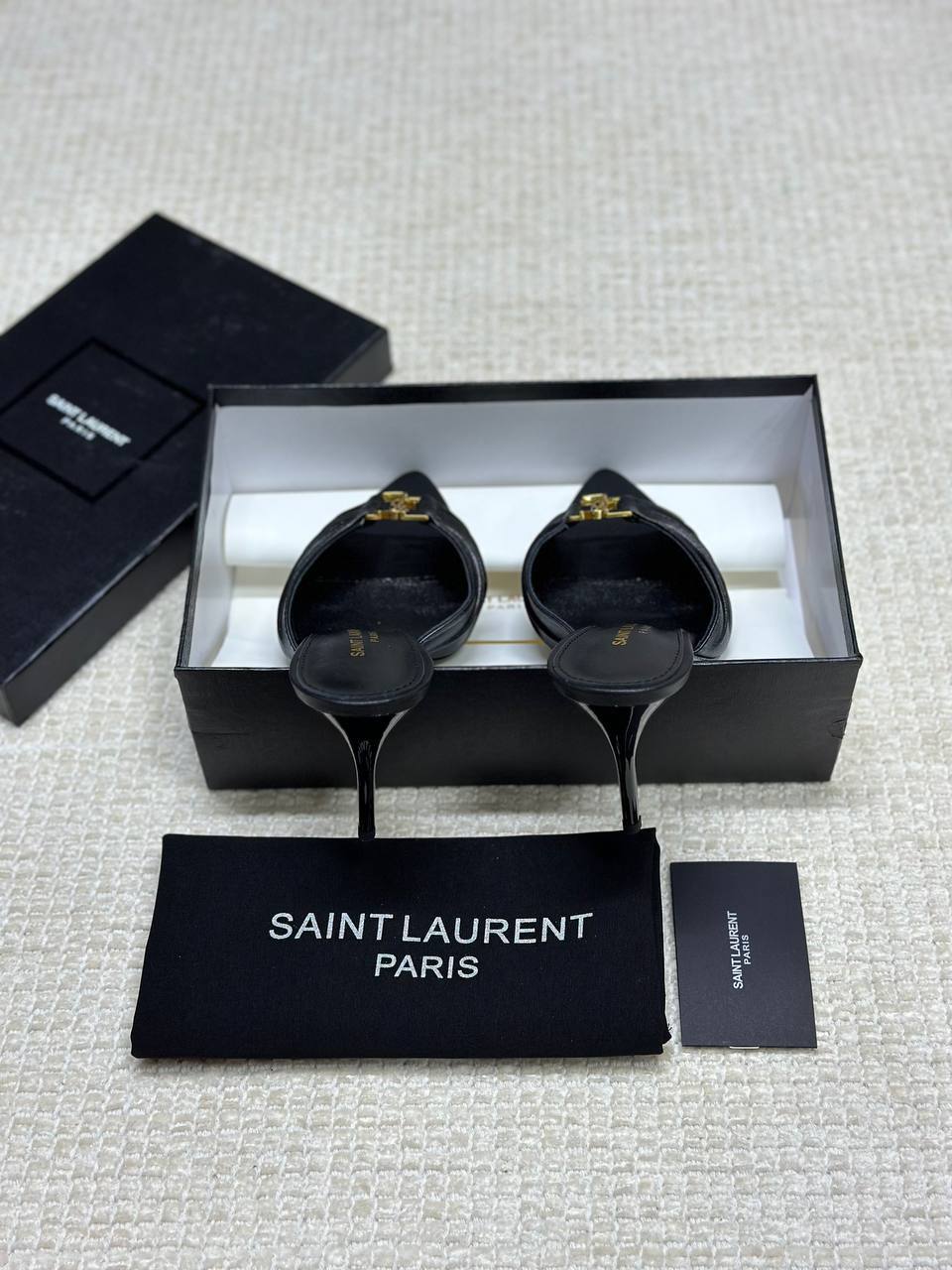 Saint Laurent Babylone Slippers