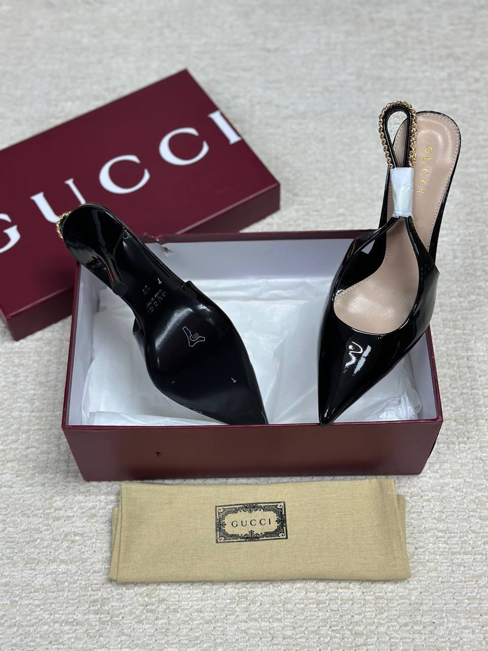 Gucci Signoria Strappy Shoes
