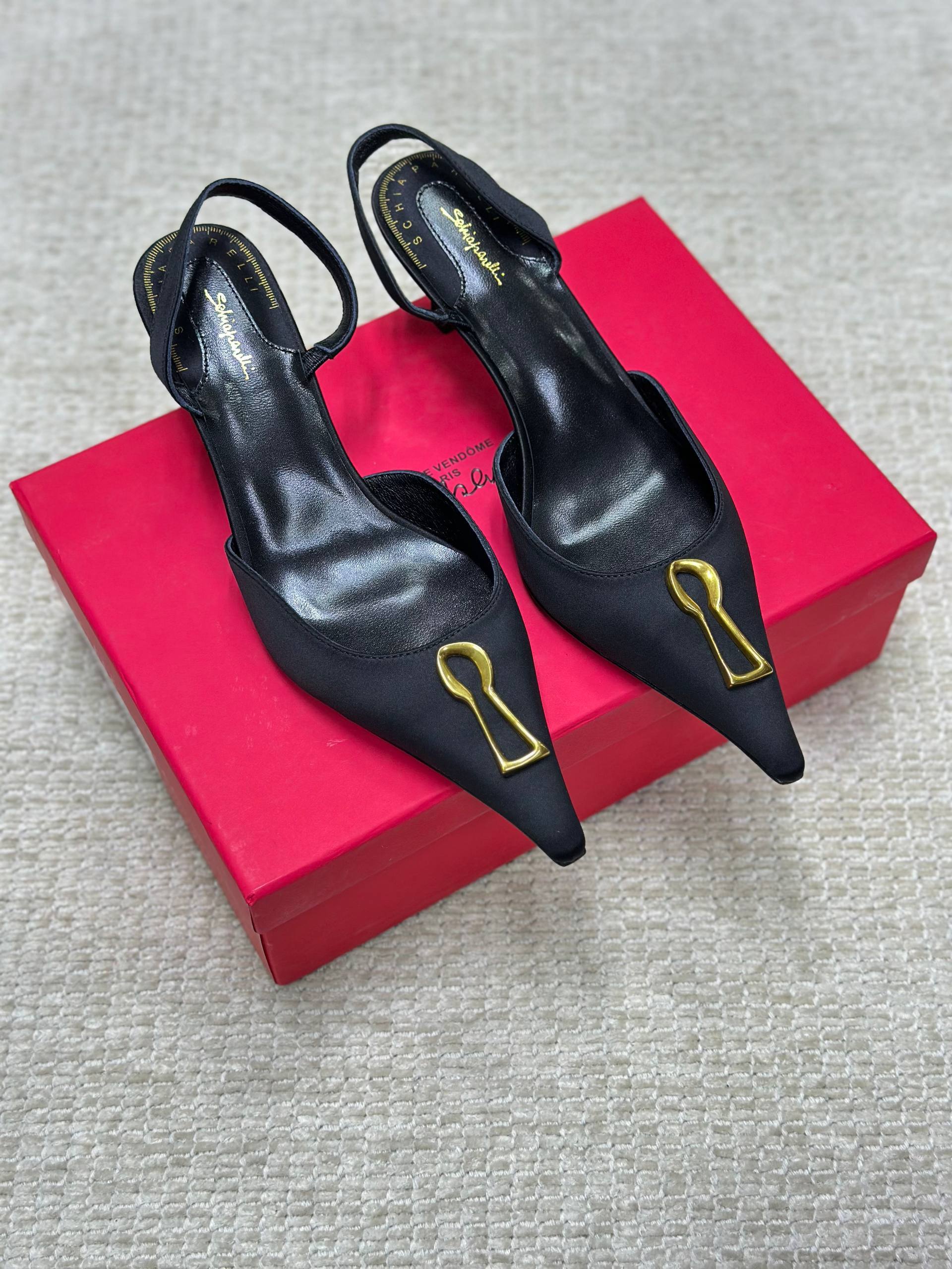 Schiaparelli Keyhole Heels