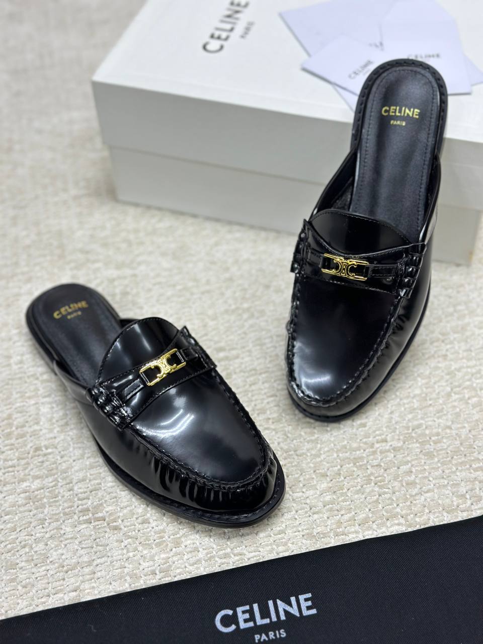 CELINE LUCO MULE LOAFER