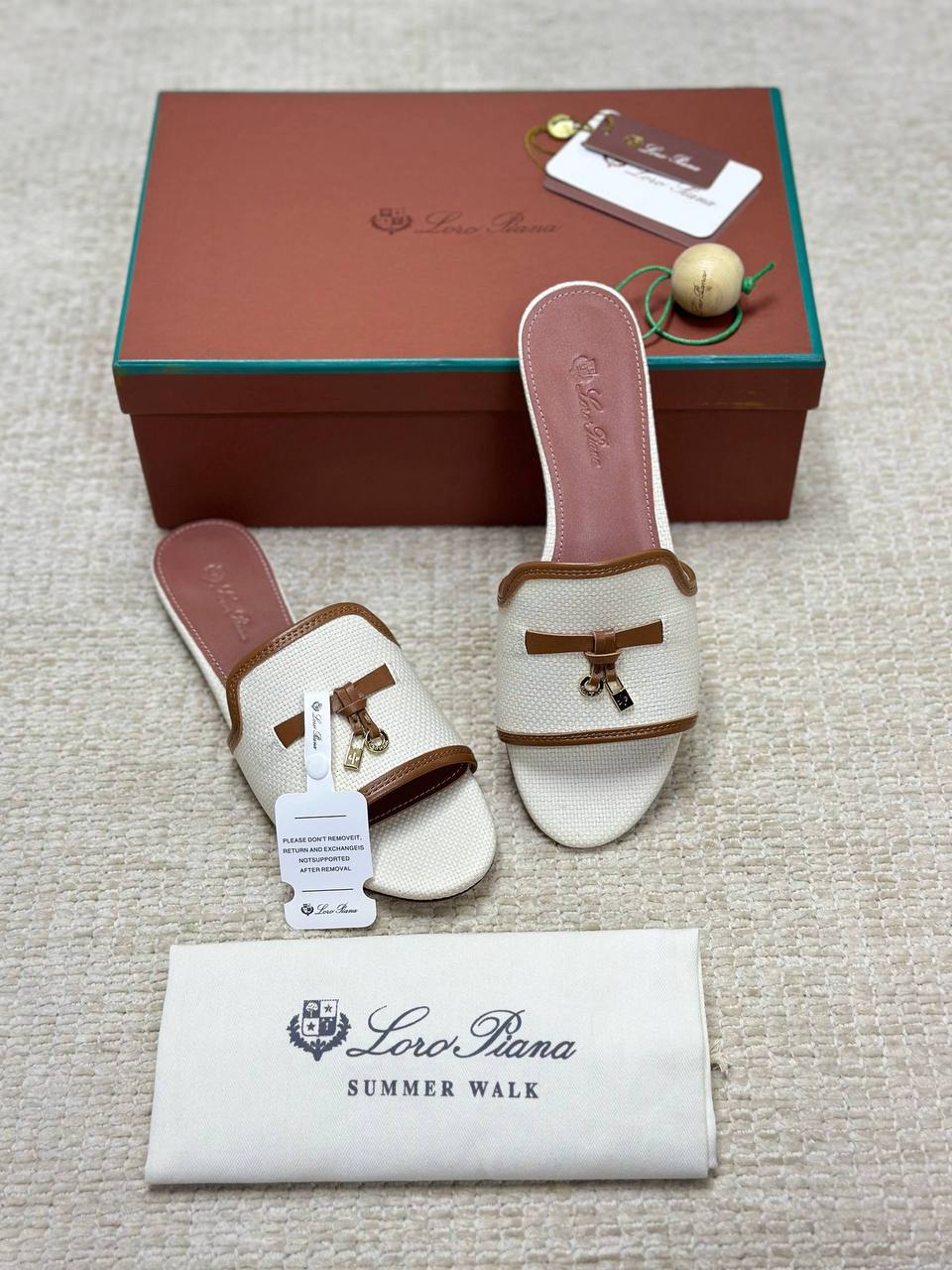 Loro Piana Summer Charms Sandals