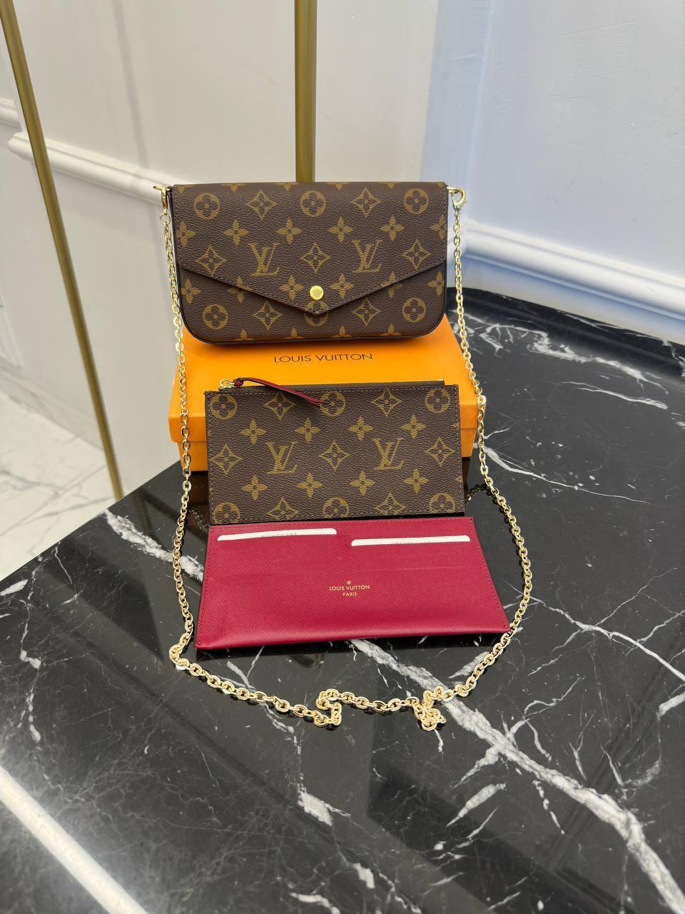 Louis Vuitoon Félicie Pochette Monogram El Çantası - Glimmer of Luxury