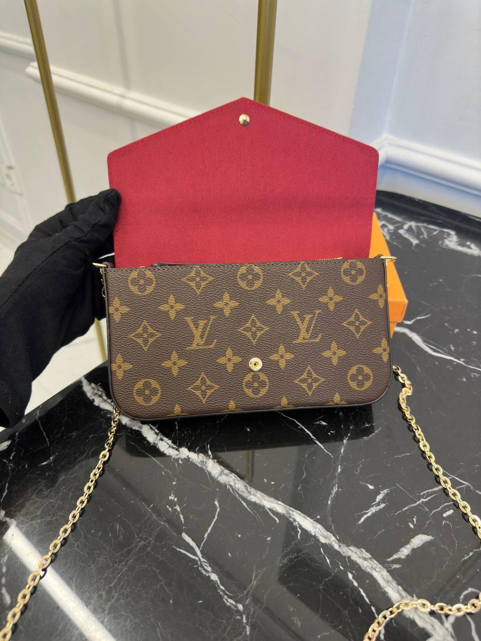 Louis Vuitoon Félicie Pochette Monogram El Çantası - Glimmer of Luxury