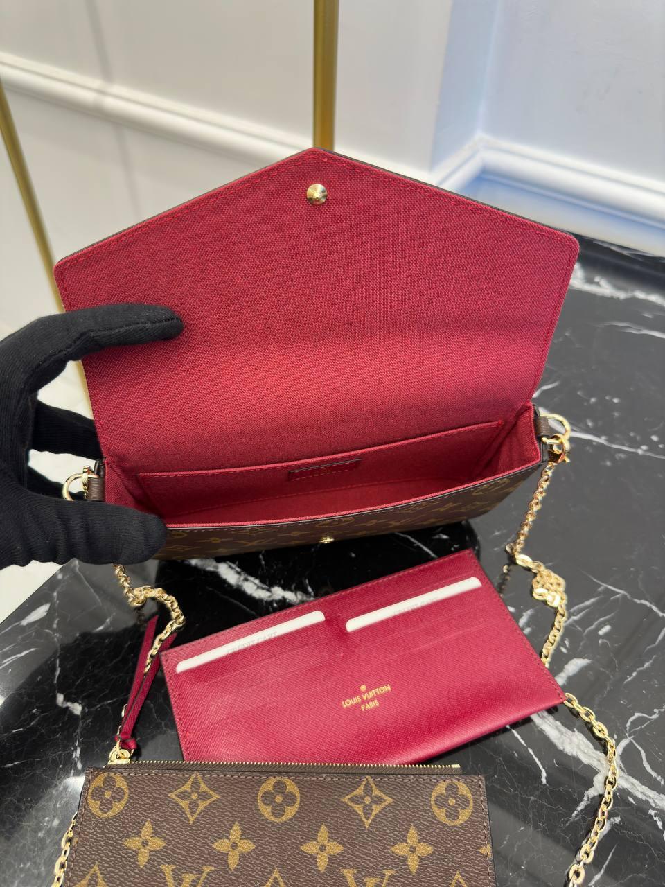 Louis Vuitoon Félicie Pochette Monogram El Çantası - Glimmer of Luxury